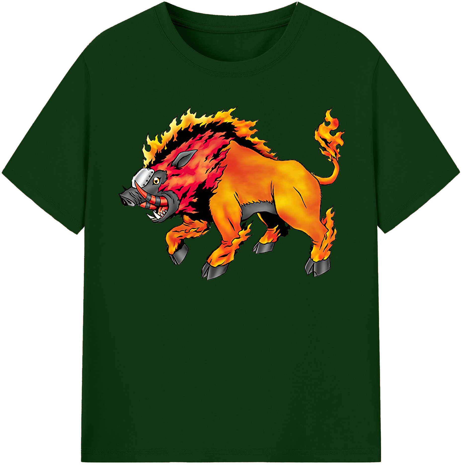 （画像用） Digimon デジタルモンスター/デジモン 綿100％半袖Tシャツ（フロントプリント）